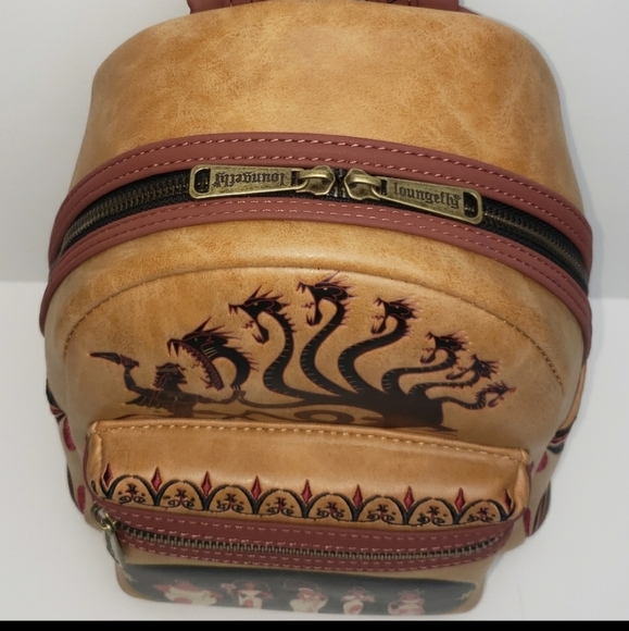 NWT Loungefly Hercules Muses Mini Backpack - Picture 8 of 16